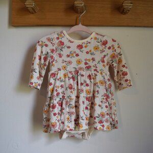 Little Me Floral Dress/Onsie